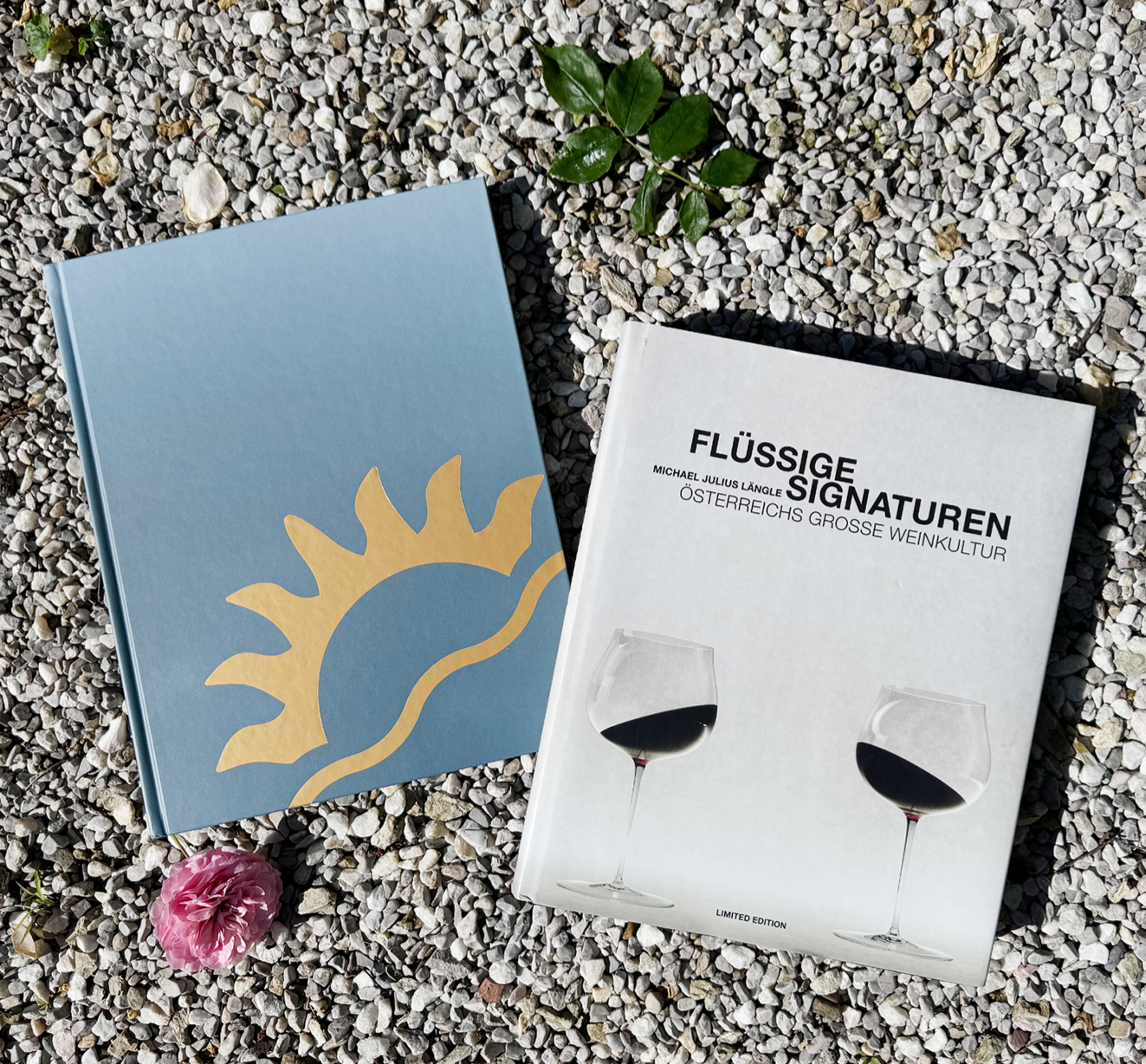 BUCH-GESTALTUNG "Rickatschwende", "Flüssige Signaturen" Mag. Michael Julius Längle