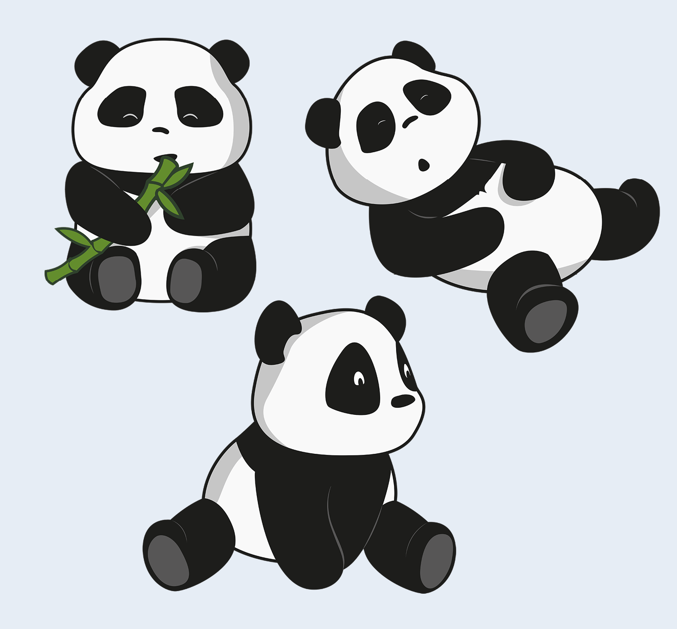 Pandas Eat Sleep Repeat