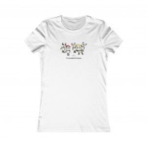 Panda Band Women's Tee —  "The Backstreet Bears" Cute Cartoon Crew